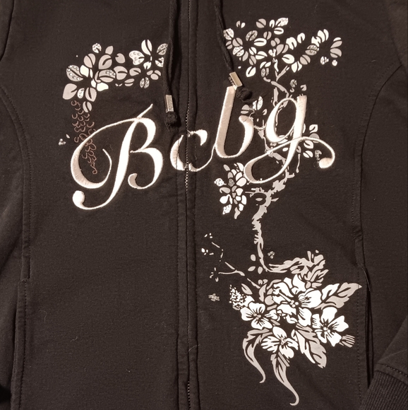 Custom Y2K BCBGMAXAZRIA fur hoodie - Picture 2 of 8